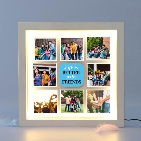 Personalized LED Frame For BFFs
