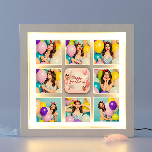 Personalized LED Frame For Birthdays