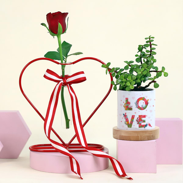 Personalized Love Duo Blooms