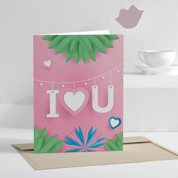 Personalized Love Gift Card
