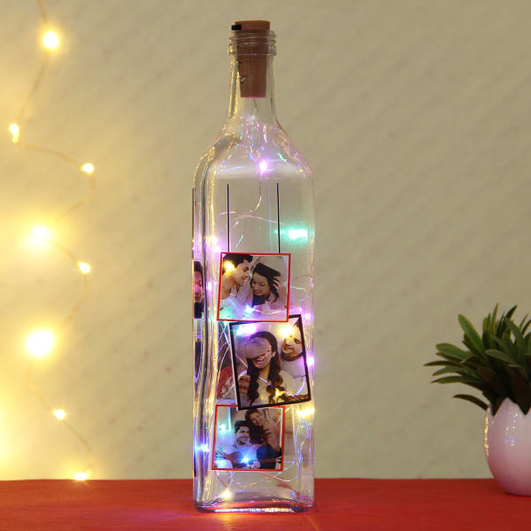 Personalized Love Light Bottle: Gift/Send Home and Living Gifts Online J11078739 |IGP.com