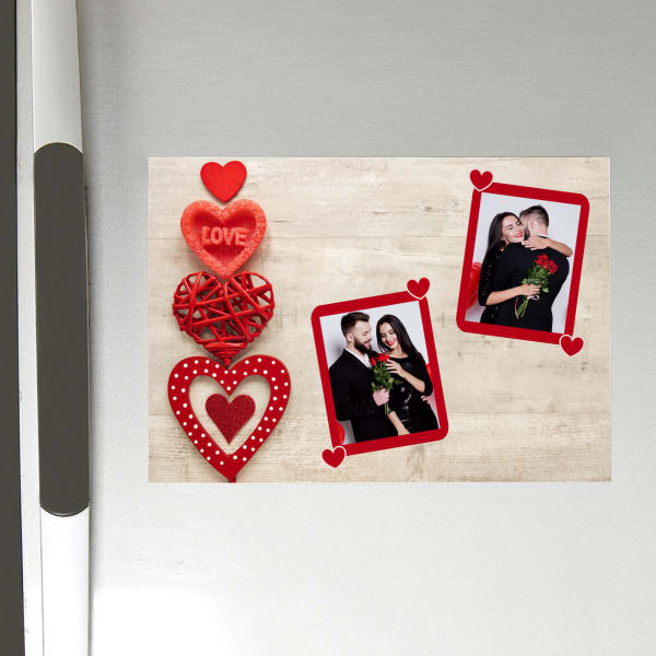 Personalized Love Photo Magnet