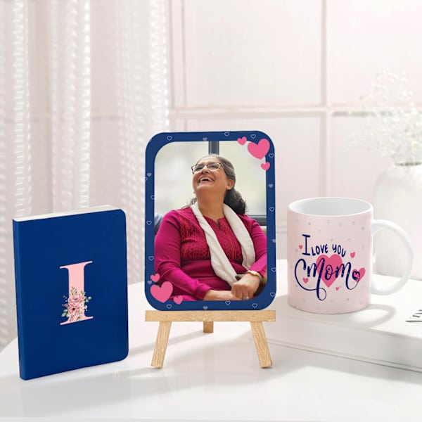Personalized Love You Mom Gift Hamper