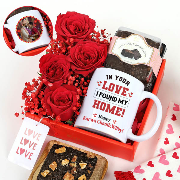 Personalized Lovely Karwa Chauth Hamper