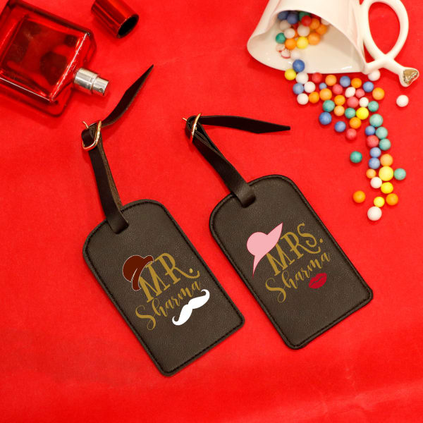 Personalized Luggage Tag for Couples (Set of 2)