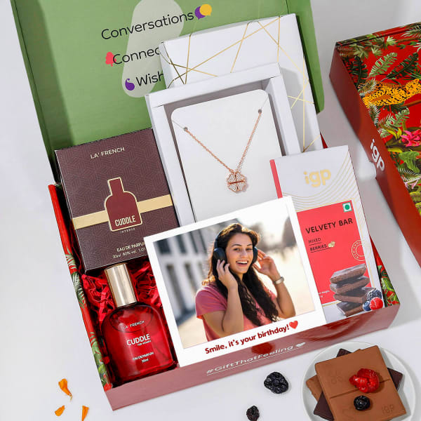 Personalized Luxurious Daily Essentials Birthday Hamper