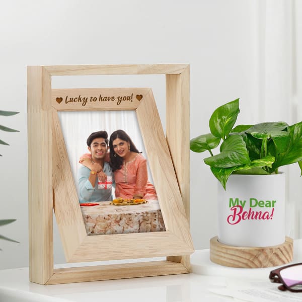 Personalized Memories and Greenery Combo