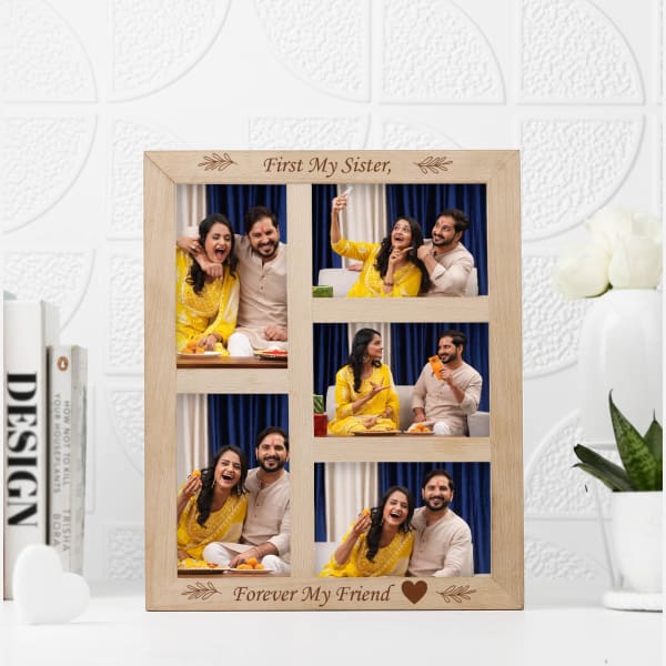 Personalized Memories With Sister Photo Frame