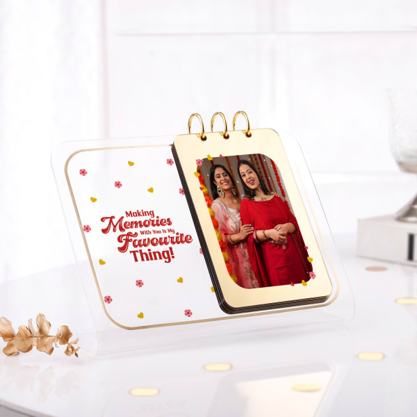Personalized Memory Album For Sister