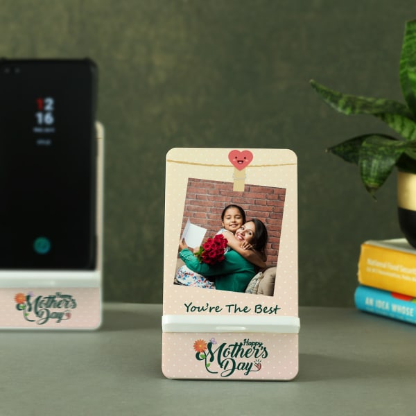 Personalized Mobile Stand for Mother's Day