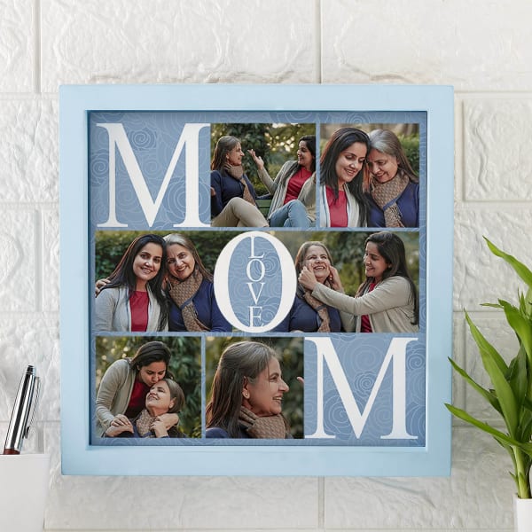 Personalized MOM Love Collage Frame
