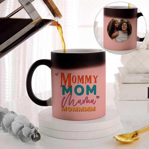 Personalized Mom To Mommy Magic Mug