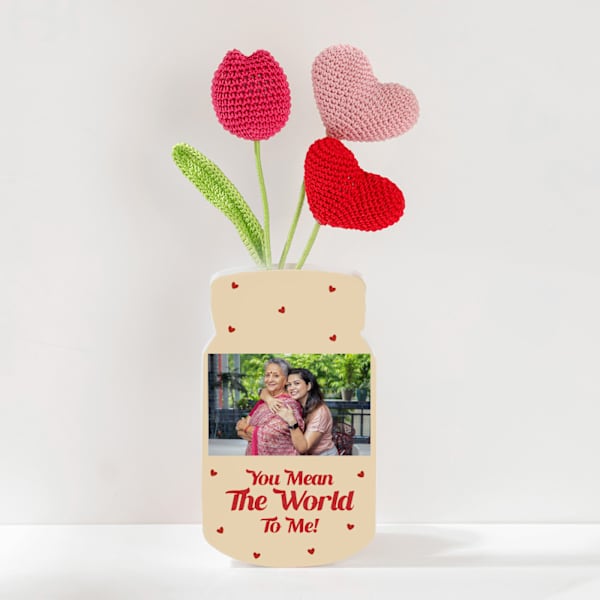 Personalized Mother's Day Jar Magnet Arrangement