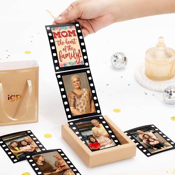 Personalized Mother's Day Photo Popup Box