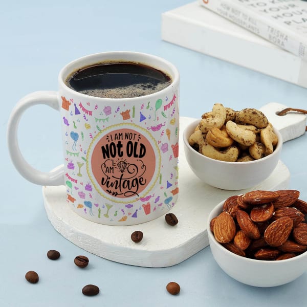 Personalized Mug N Nuts Hamper