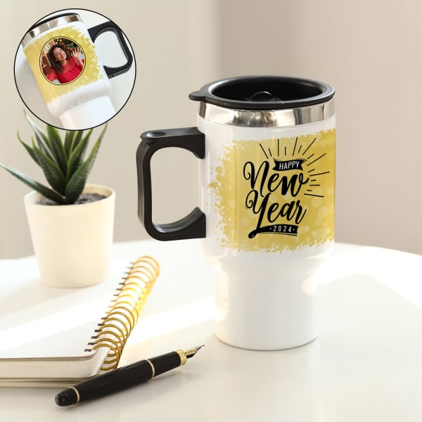 Personalized New Year Travel Tumbler