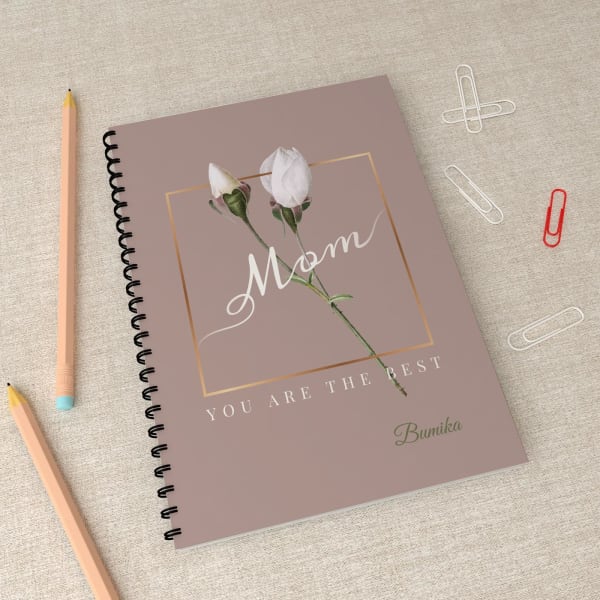 Personalized Notebook for Mom