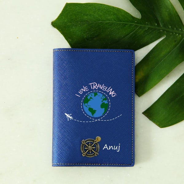 Personalized Passport Cover - Name Passport Cover - VivaGifts