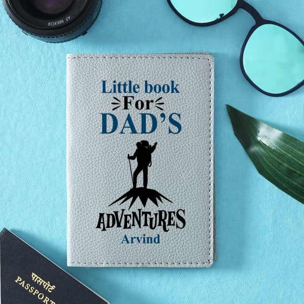 Personalized Passport Cover For Dad
