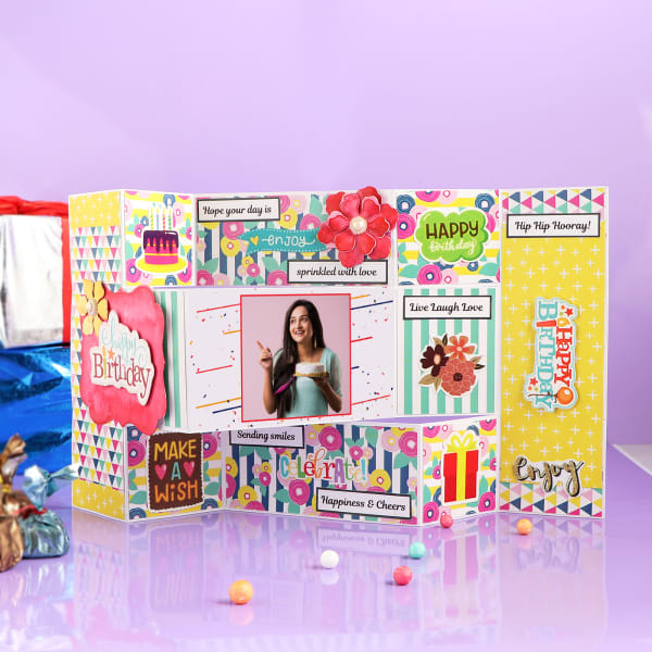 Personalized Pop-Up Birthday Card
