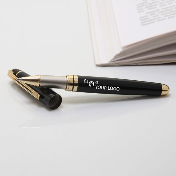 Personalized Professional Golden & Black Ballpoint Pen
