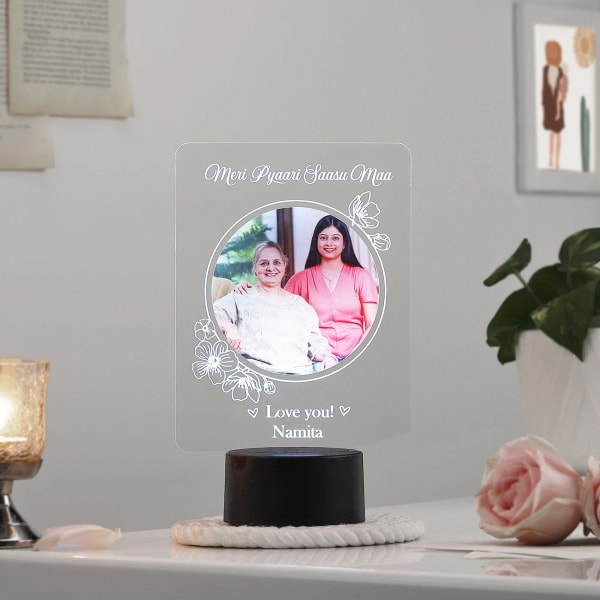 Personalized Pyaari Saasu Maa - LED Lamp
