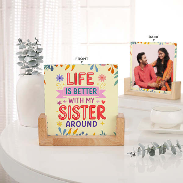 Personalized Raksha Bandhan Sandwich Frame