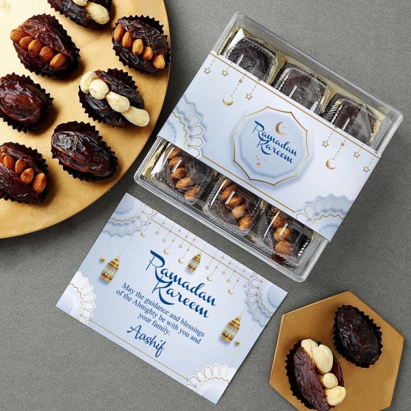 Personalized Ramadan Assorted Dates- Pack Of 9