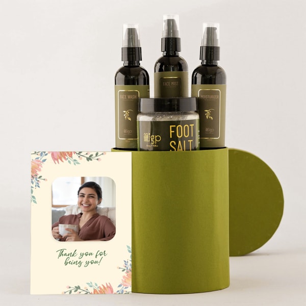 Personalized Relaxation and Rejuvenation Hamper For Her