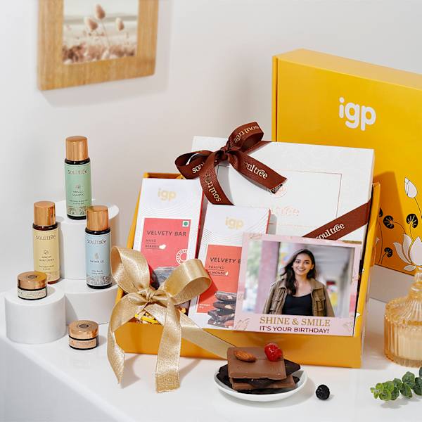 Personalized Relaxing Birthday Gift Hamper