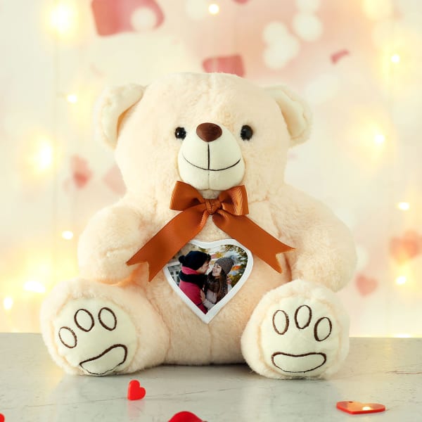Personalized Romantic Heart Teddy