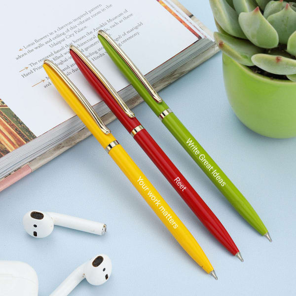 Personalized Set of Three Ball Pens