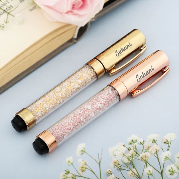 Personalized Set of Two Mini Ball Pens
