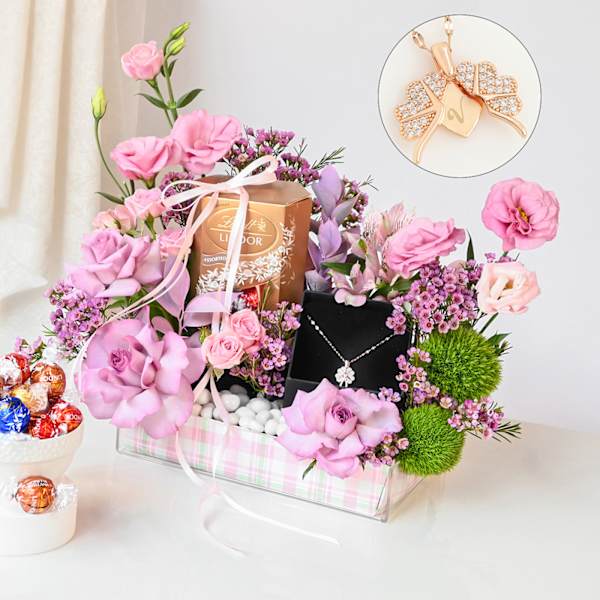 Personalized Shimmering Indulgence Arrangement