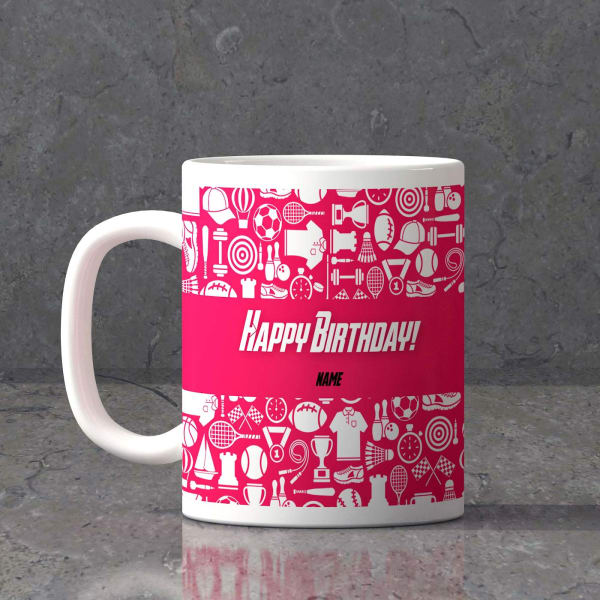 Personalized Sporty Theme Ceramic Mug
