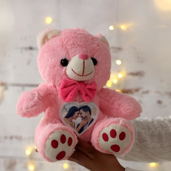 blue and pink teddy bears