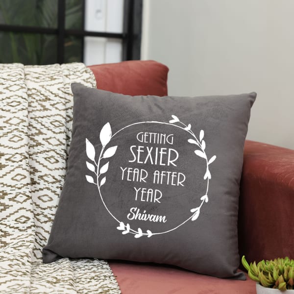Personalized Velvet Cushion