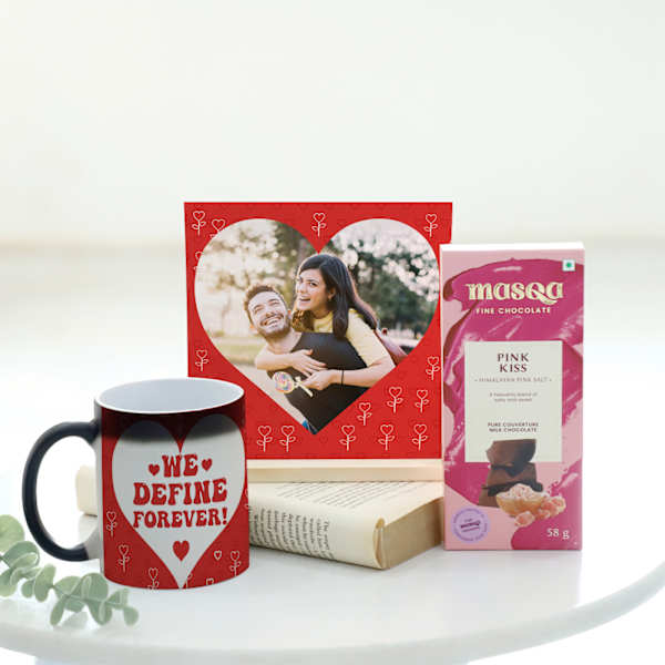 Personalized We Define Forever Hamper
