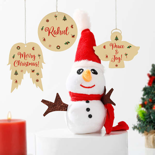 Personalized Whimsical Christmas Ornaments Hamper