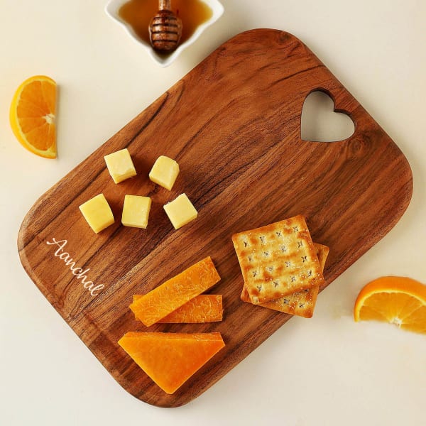 Personalized Wooden Chopping Board and Platter