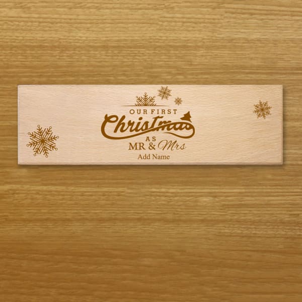 Personalized Wooden Name Plate