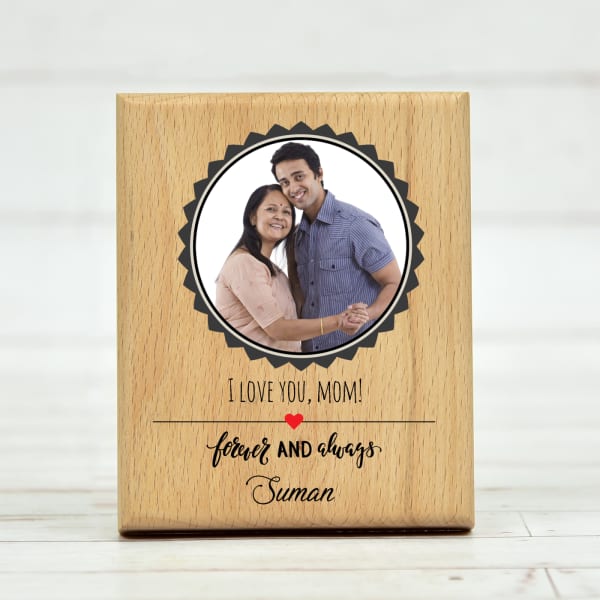 Personalized Wooden Photo Frame For Mom