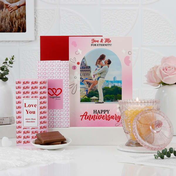 Personalized You And Me For Eternity Anniversary Hamper