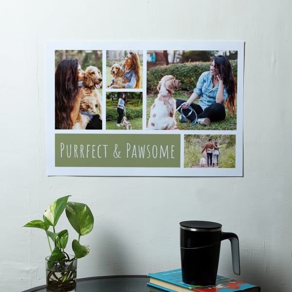 Pet Parent Personalized A3 Poster
