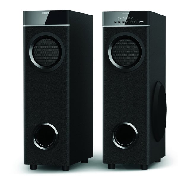 Philips IN-SPA9060B 2.0 Channel Tower Speaker