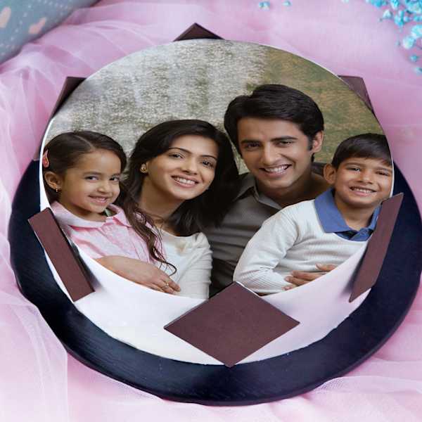 Photo Cake for Family