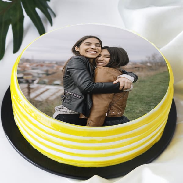 Photo Cake for Mother & Daughter (Half Kg)