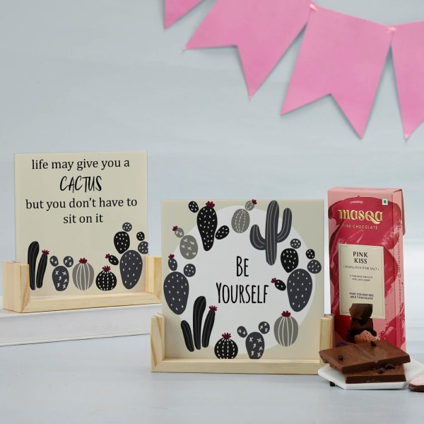 Photo Frame with Delectable Chocolates