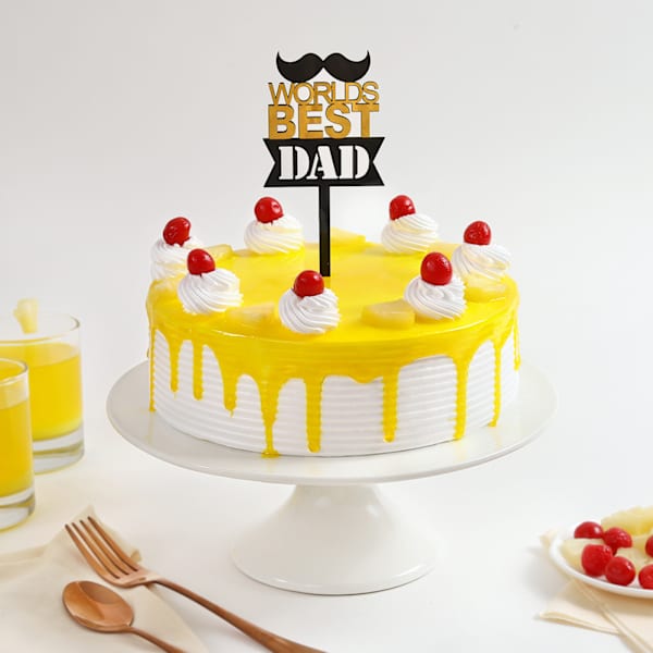 Pineapple Punch Cream Cake For Papa The Great