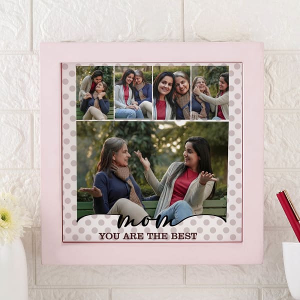 Pink Perfection Personalized Mother's Day Frame